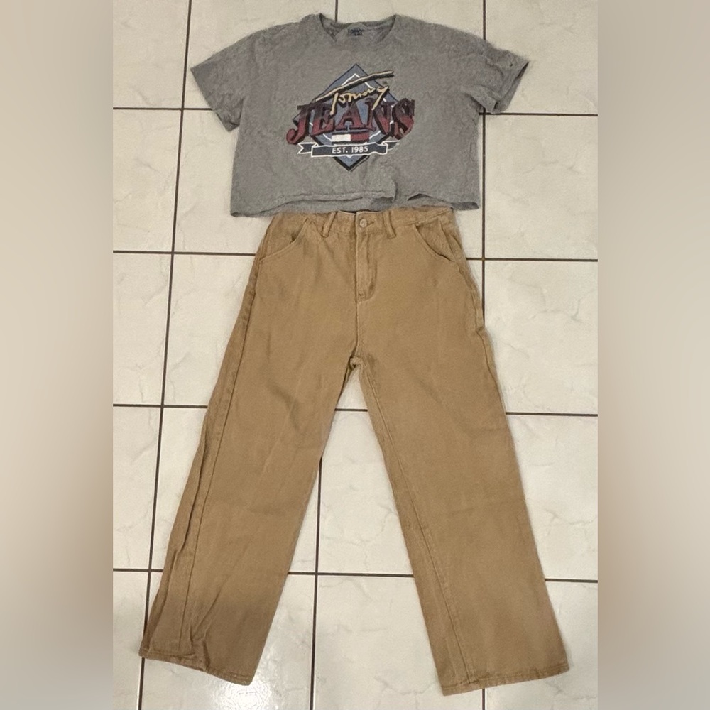 Shirt and jeans